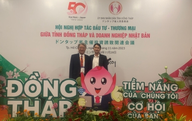  HM&P participated in the "Trade and Investment Cooperation Conference between Dong Thap Province and Japanese Enterprises in 2023"