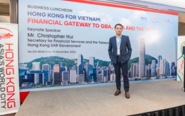 HM&P took part in a luncheon with the Hong Kong Secretary for Financial Services and the Treasury